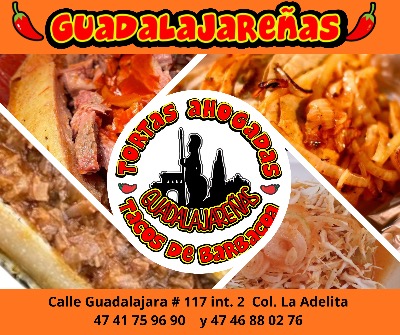 Tortas Ahogadas Guadalajareñas