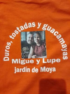 Tostadas y guacamayas migue y lupe 